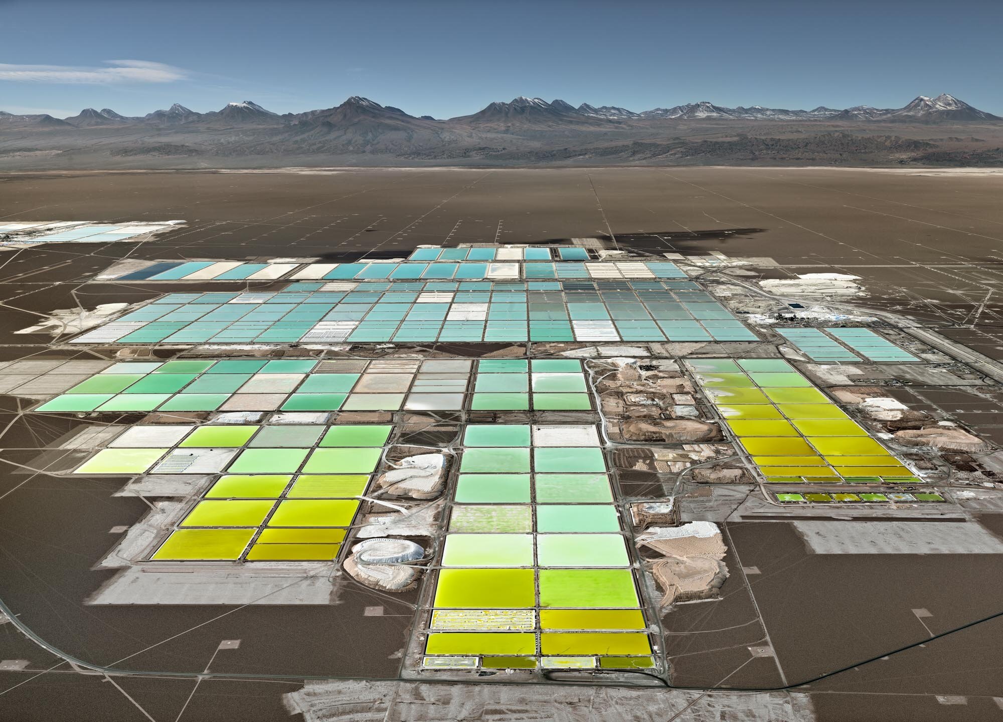 27. Lithium Mines #1, Salt Flats, Atacama Desert, Chile, 2017