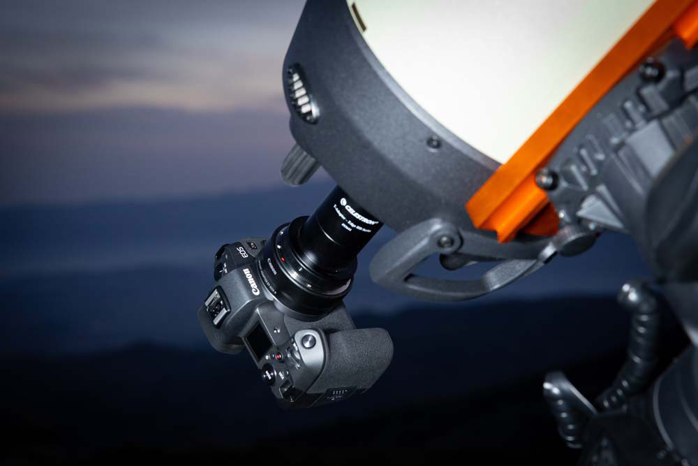 Canon EOS Ra en Telescopio