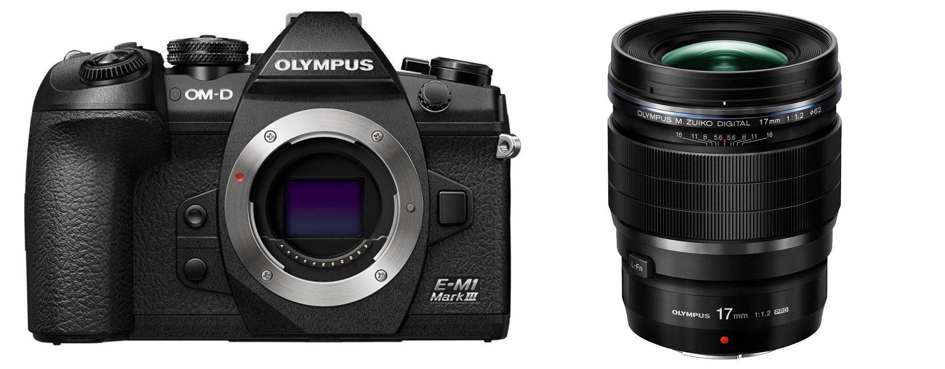 Objetivo Olympus 17 mm F1.2 PRO gratis con tu E-M1 mark III